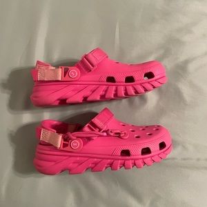 Limited Edition Pink Post Malone Crocs Womens Size 8